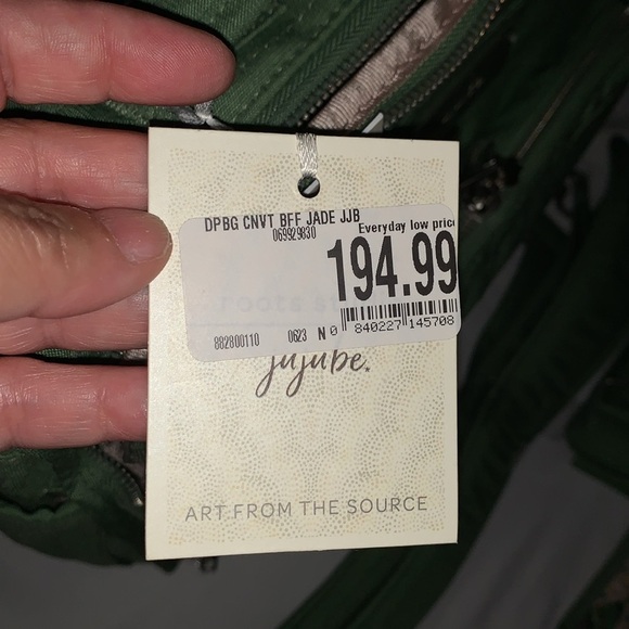 BNWT JuJuBe Diaper Bag Roots Studio Collection - Picture 6 of 13